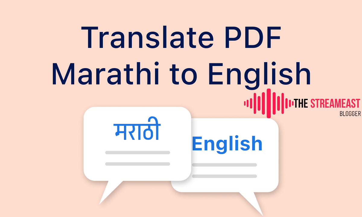 translate english to marathi